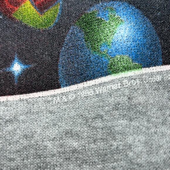 Vintage 1996 Space Jam Crewneck Sweatshirt Warner Bros Movie Promo USA Rare - Picture 3 of 14